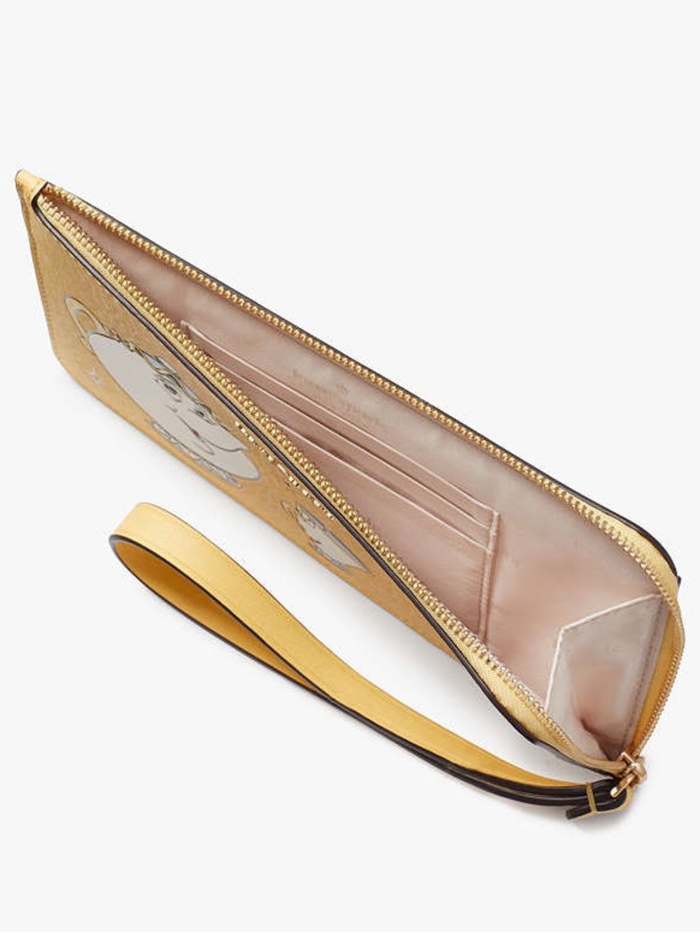 NWT-Disney x Kate Spade-SET-Beauty & Beast-Zip Wristlet & Small Card Holder-$288 - Picture 9 of 16